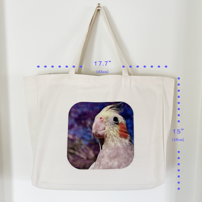 Premium Cotton Canvas Bag - Life Fighter Ana