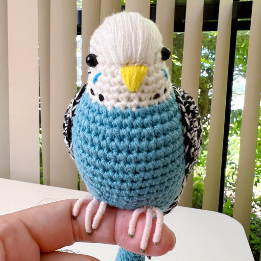 Budgie Pet Crochet - 20cm / 8In